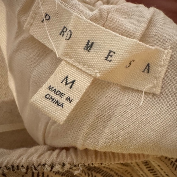 Promesa Halter Cream & Gray Maxi Dress - Picture 9 of 10